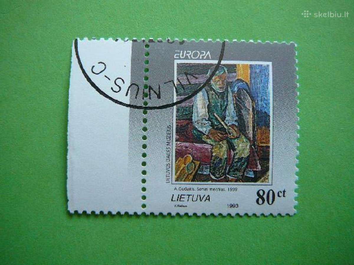 Lietuva 1993 Europa antsp. lit544a