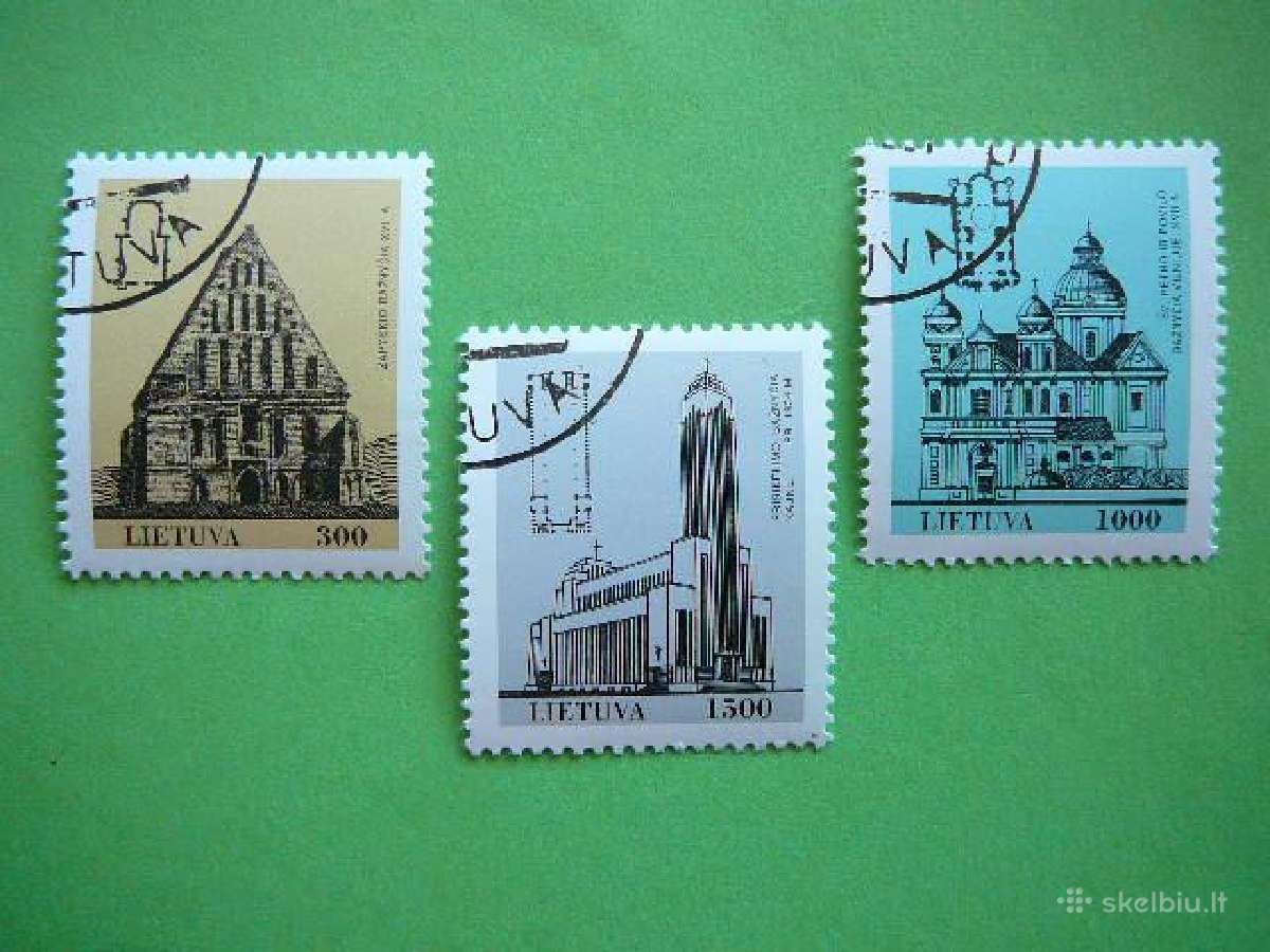 Lietuva 1993 Architektura antsp. lit511a
