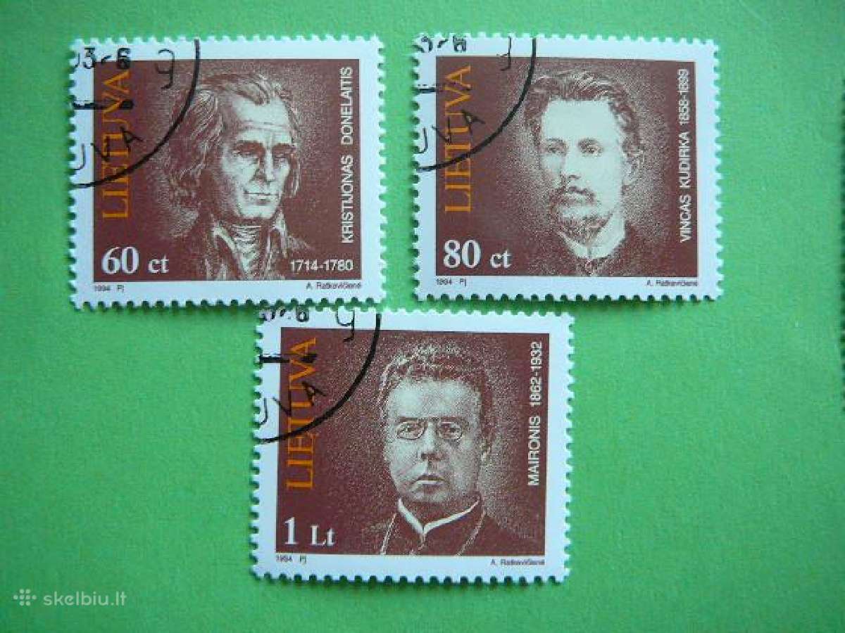 Lietuva 1994 Izymus zmones antsp. lit550a