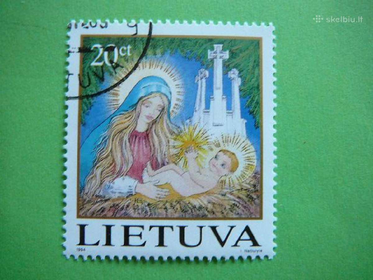 Lietuva 1994 Sventos Kaledos antsp. lit572a