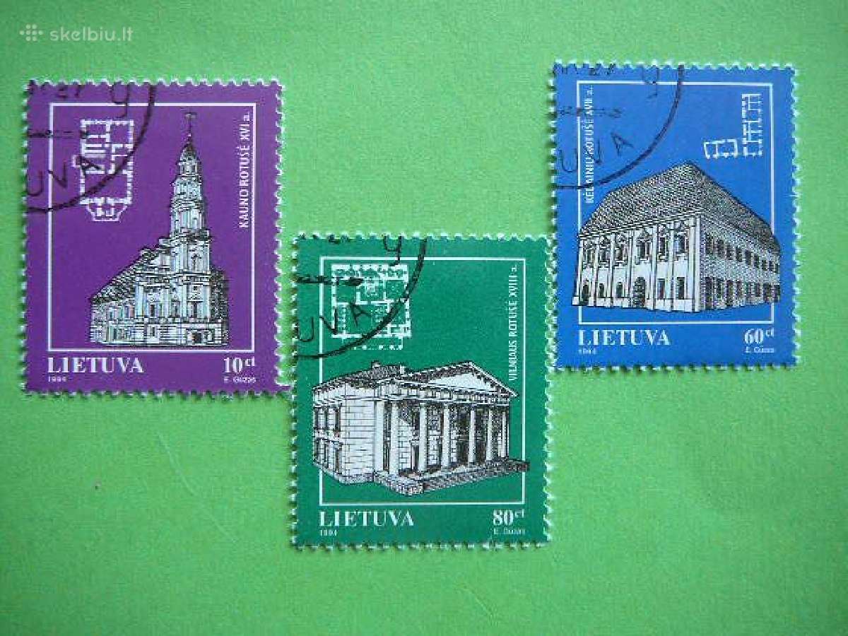 Lietuva 1994 Architektura antsp. lit568/0a