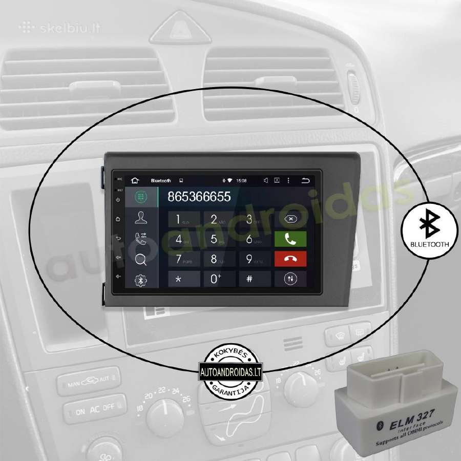2din Android multimedia GPS/WiFi/usb/bluetooth - nuotraukos Nr. 5