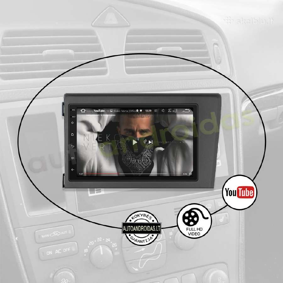2din Android multimedia GPS/WiFi/usb/bluetooth - nuotraukos Nr. 9