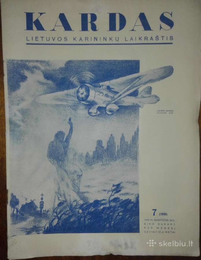 Kardas antikvarinis Lietuvos karininkų laikraštis - nuotraukos Nr. 11