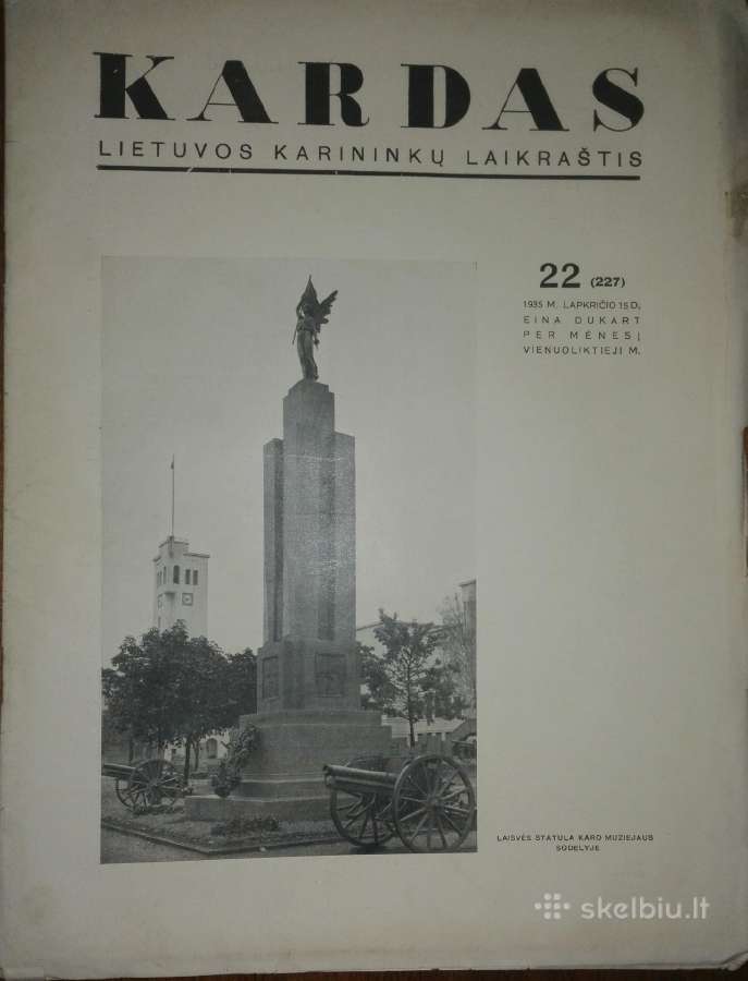 Kardas antikvarinis Lietuvos karininkų laikraštis - nuotraukos Nr. 15