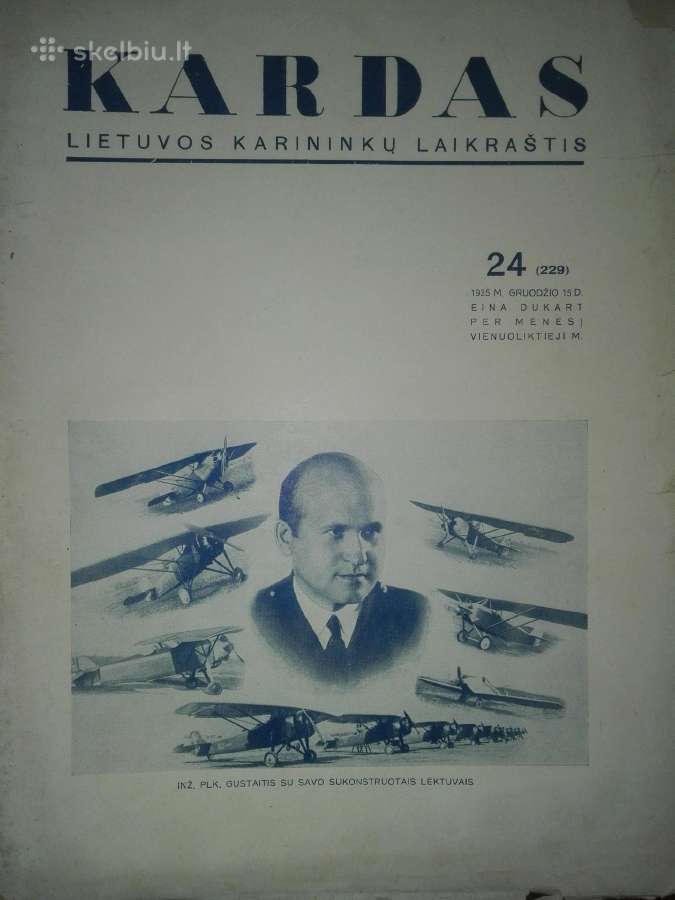 Kardas antikvarinis Lietuvos karininkų laikraštis - nuotraukos Nr. 16