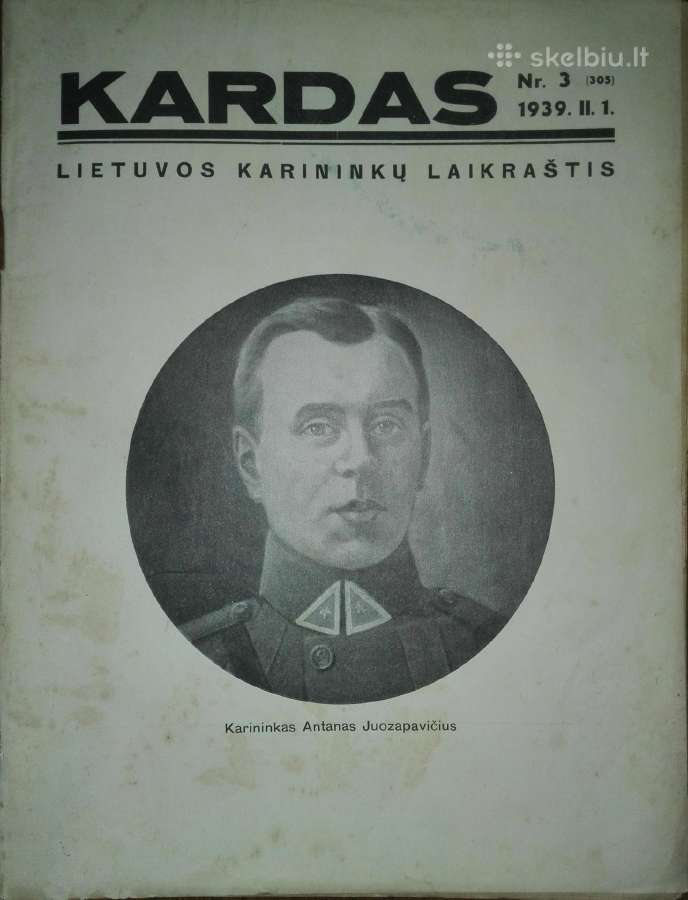 Kardas antikvarinis Lietuvos karininkų laikraštis - nuotraukos Nr. 18