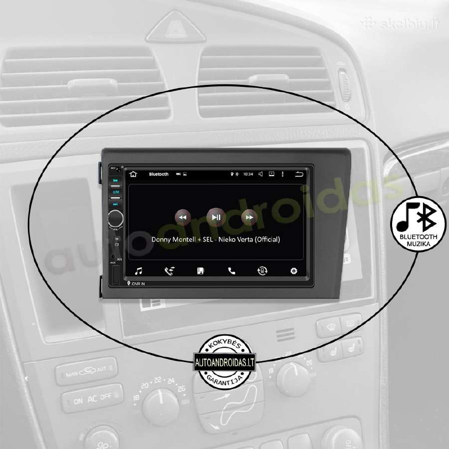 2din Android multimedia Usb/GPS/WiFi/bluetoth/7" - nuotraukos Nr. 6