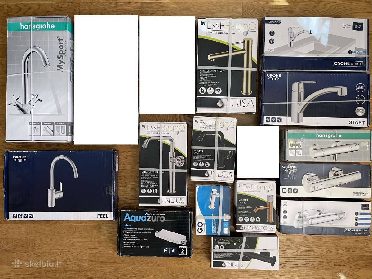 Hansgrohe, Grohe, Essebagno čiaupai/ maišytuvai - nuotraukos Nr. 6