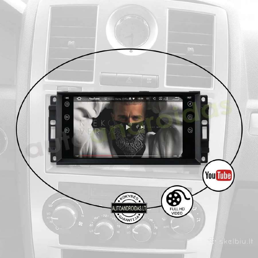 Chevrolet Chrysler Jeep Dodge Android multimedija - nuotraukos Nr. 9