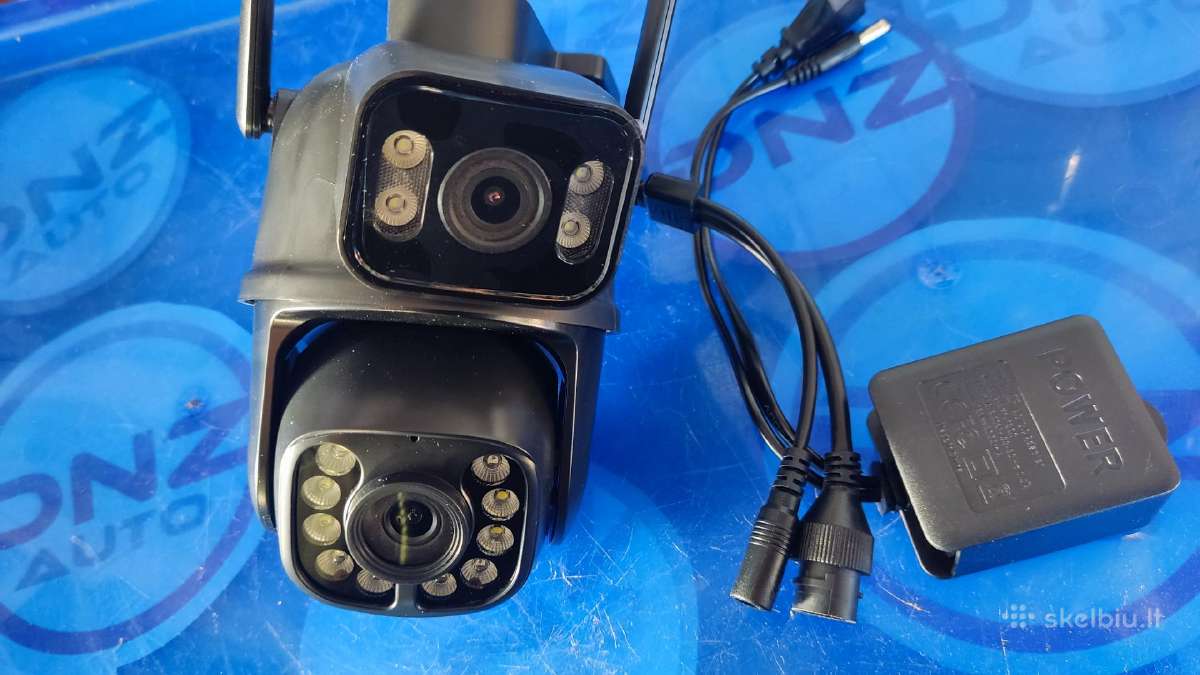 8mp 4k Ips WiFi/4G stebėjimo kameros. - nuotraukos Nr. 3