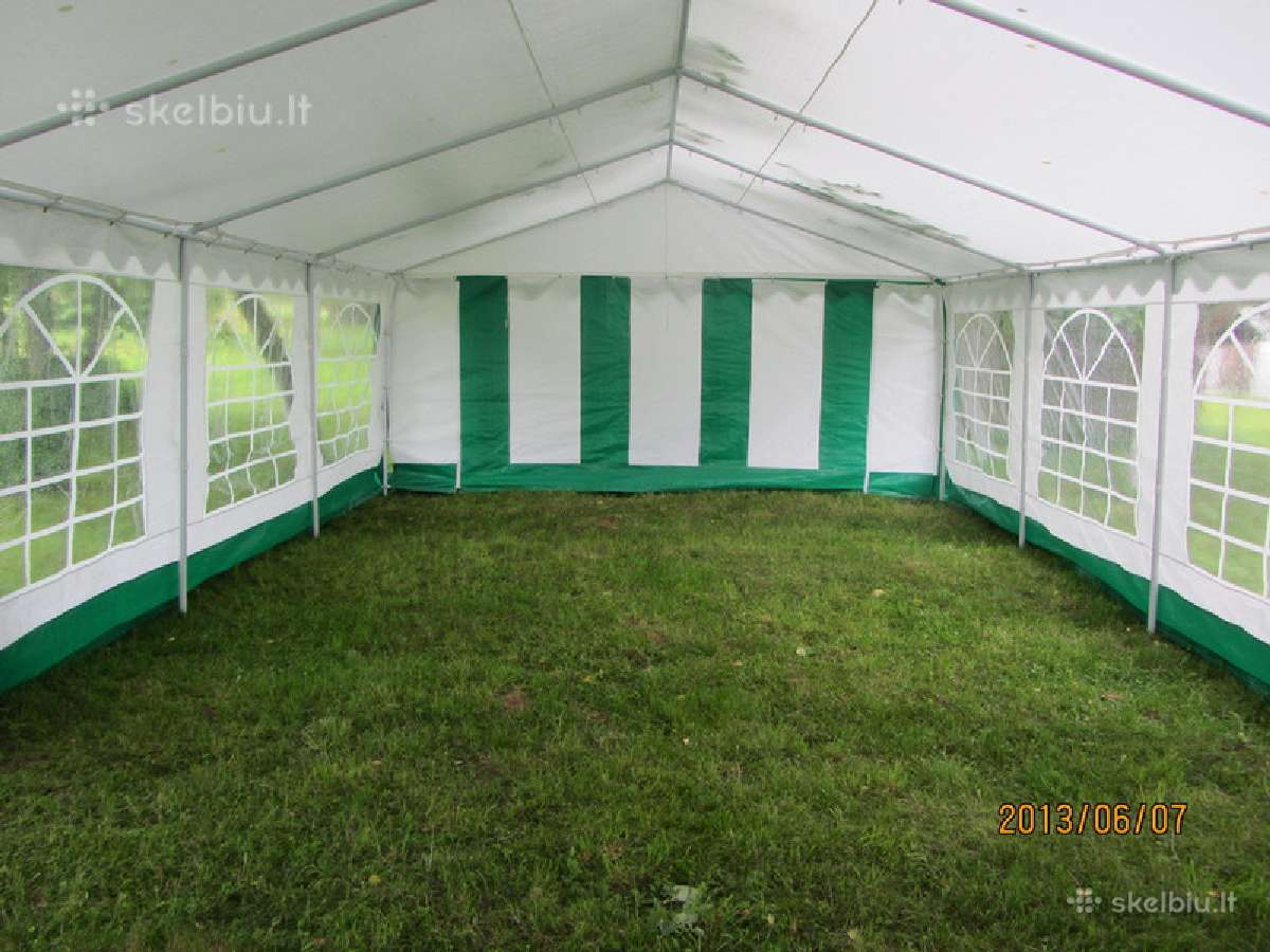 Palapiniu,paviljono,palapines nuoma 4x8, 5x8, 5x10 - nuotraukos Nr. 4