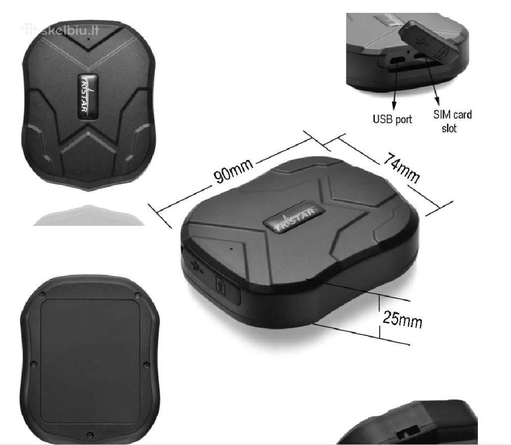 GPS seklys Tkstar Tk905 budėjimas iki 90 parų - nuotraukos Nr. 4