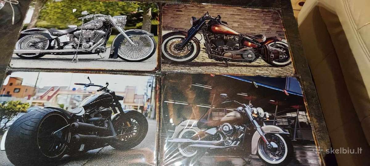 Lentelės su motociklais kaina10 eurų - nuotraukos Nr. 10