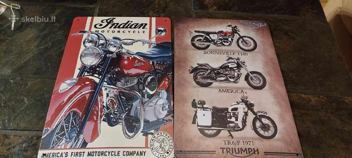 Lentelės su motociklais kaina10 eurų - nuotraukos Nr. 16