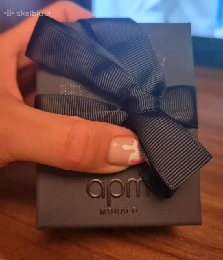 Apm Monaco sidabriniai auskarai - nuotraukos Nr. 8