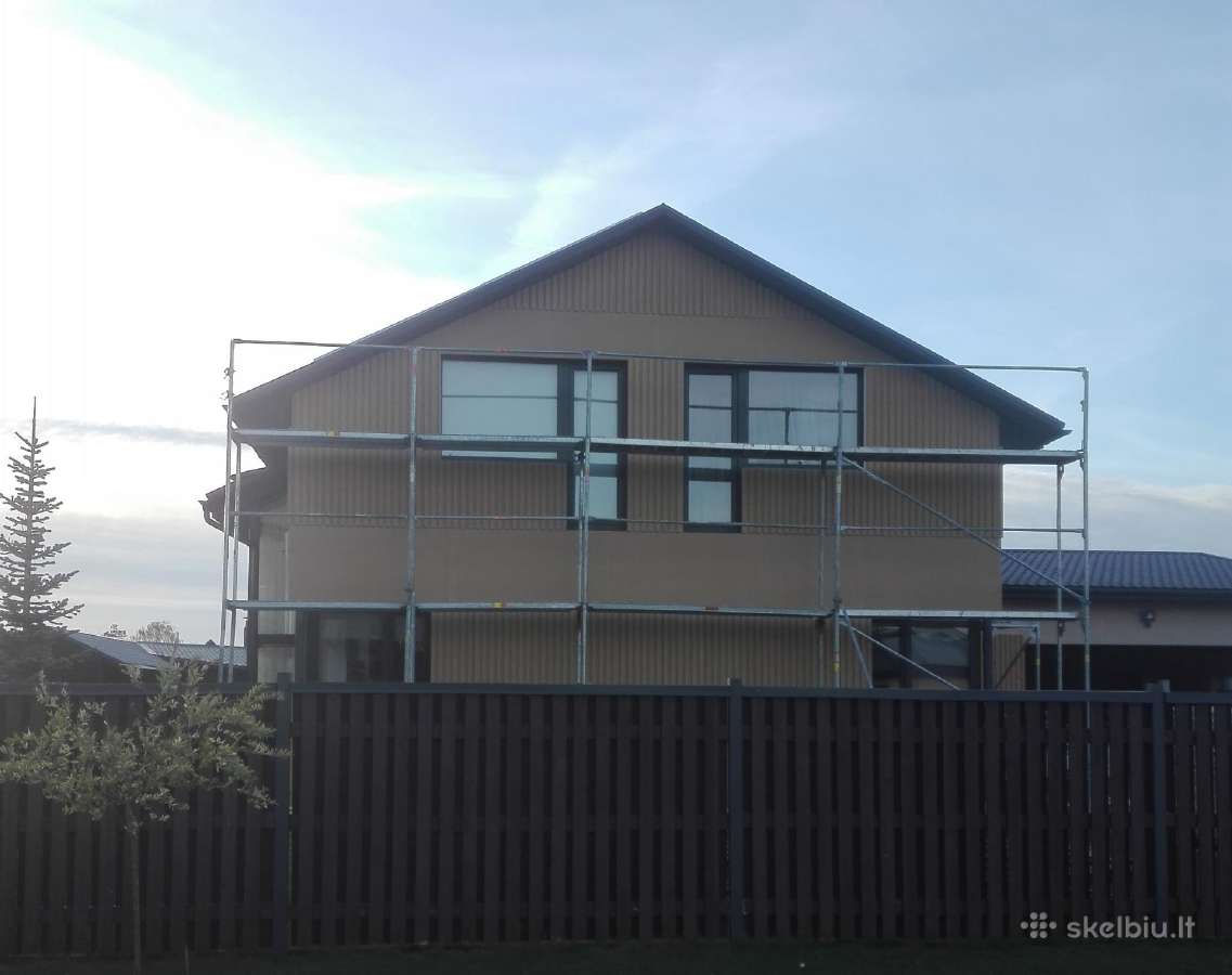 Fasadų šiltinimas ir apdaila, renovacija Panevėžys - nuotraukos Nr. 4