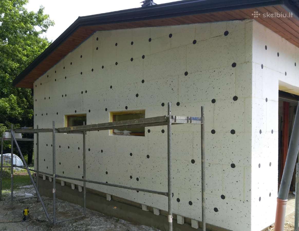 Fasadų šiltinimas ir apdaila, renovacija Panevėžys - nuotraukos Nr. 7