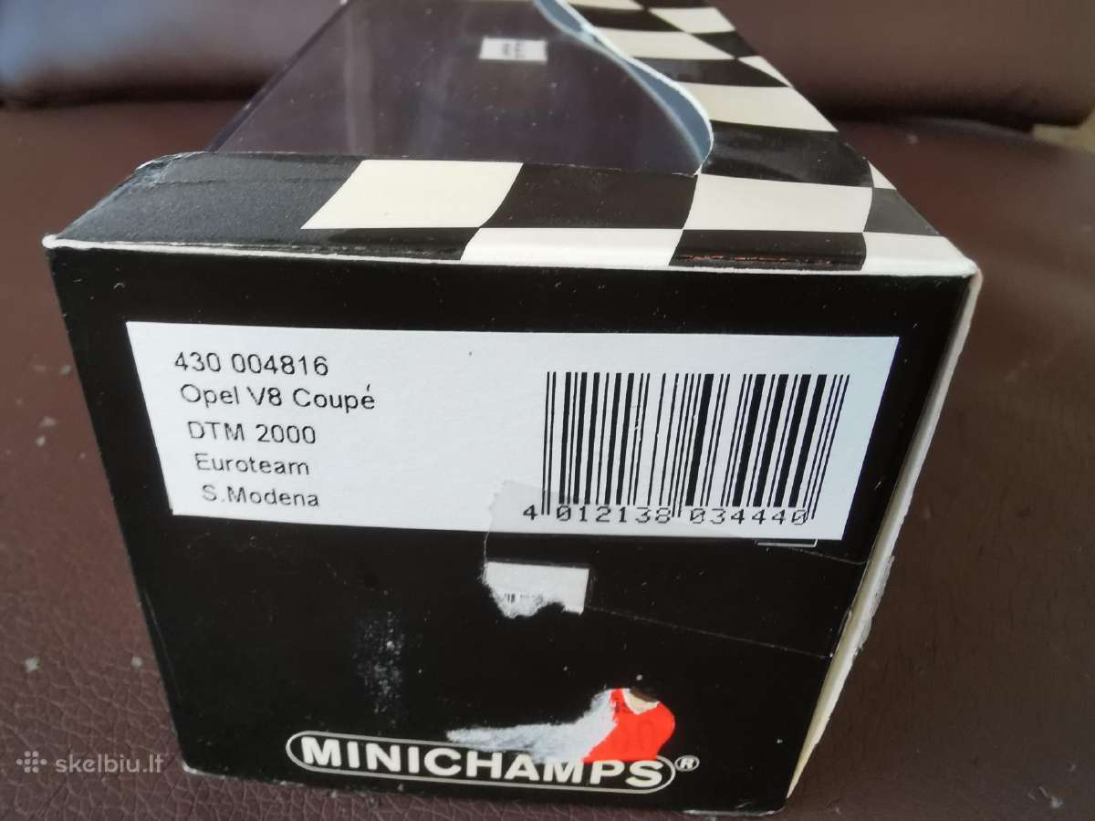 Minichamps Opel Astra v8 coupe Dtm - nuotraukos Nr. 6
