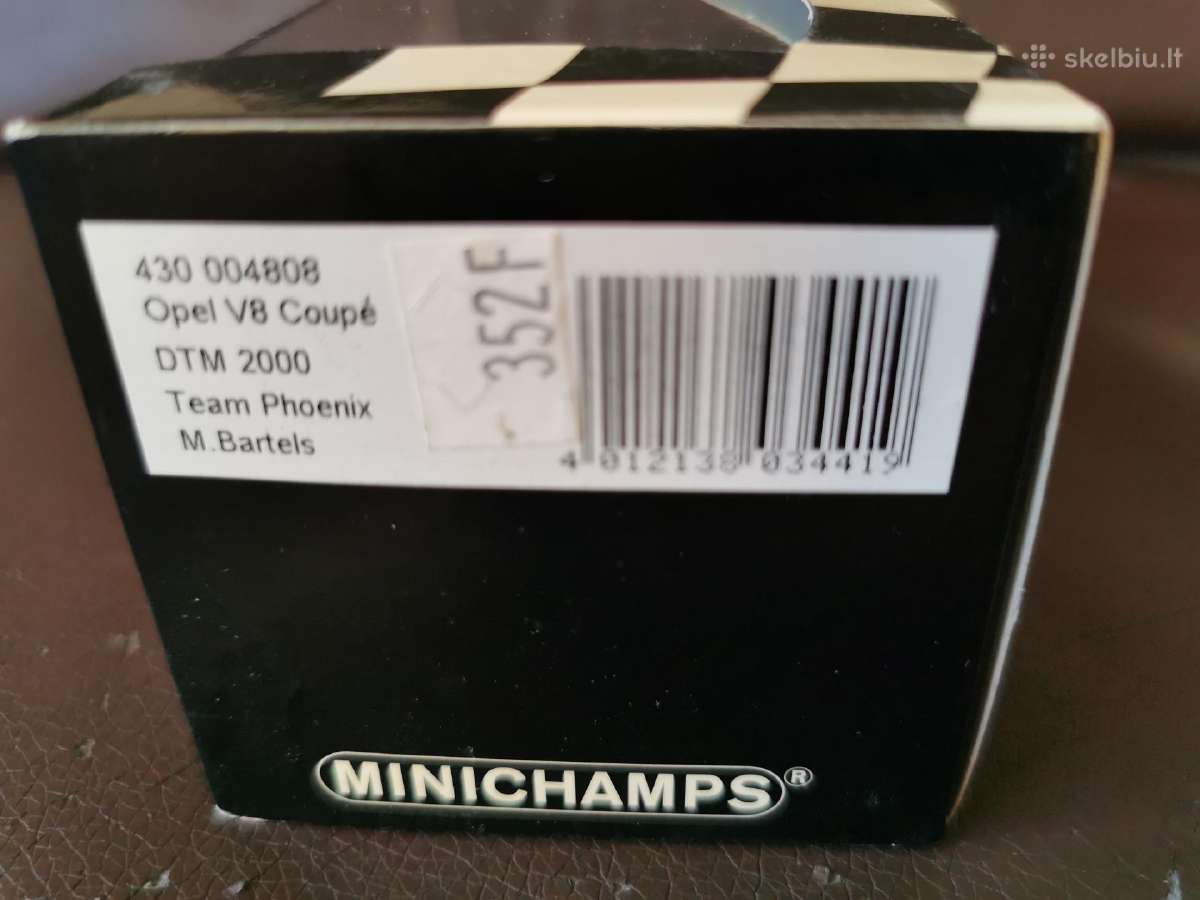 Minichamps Opel Astra v8 Coupe - nuotraukos Nr. 6