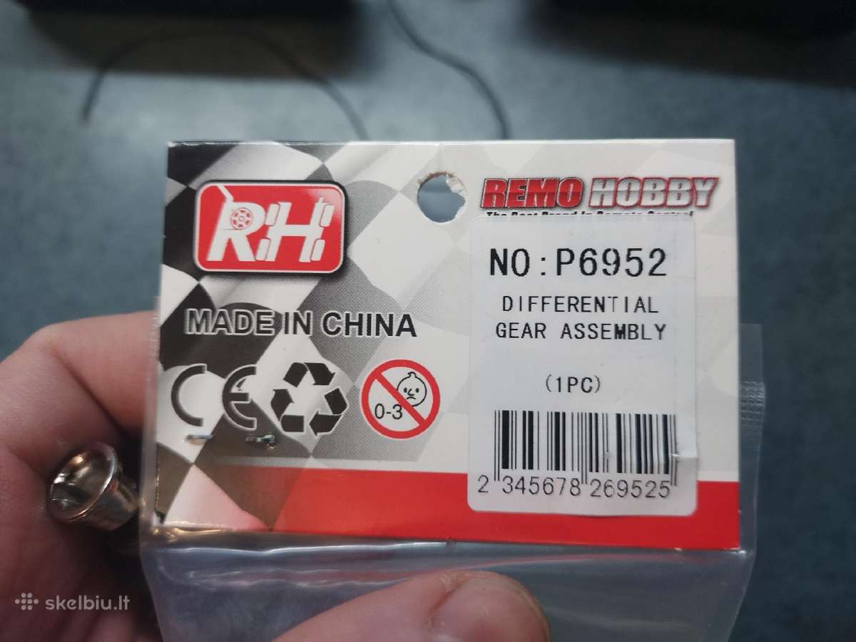 Remo hobby 1/16 diferencialai - nuotraukos Nr. 2