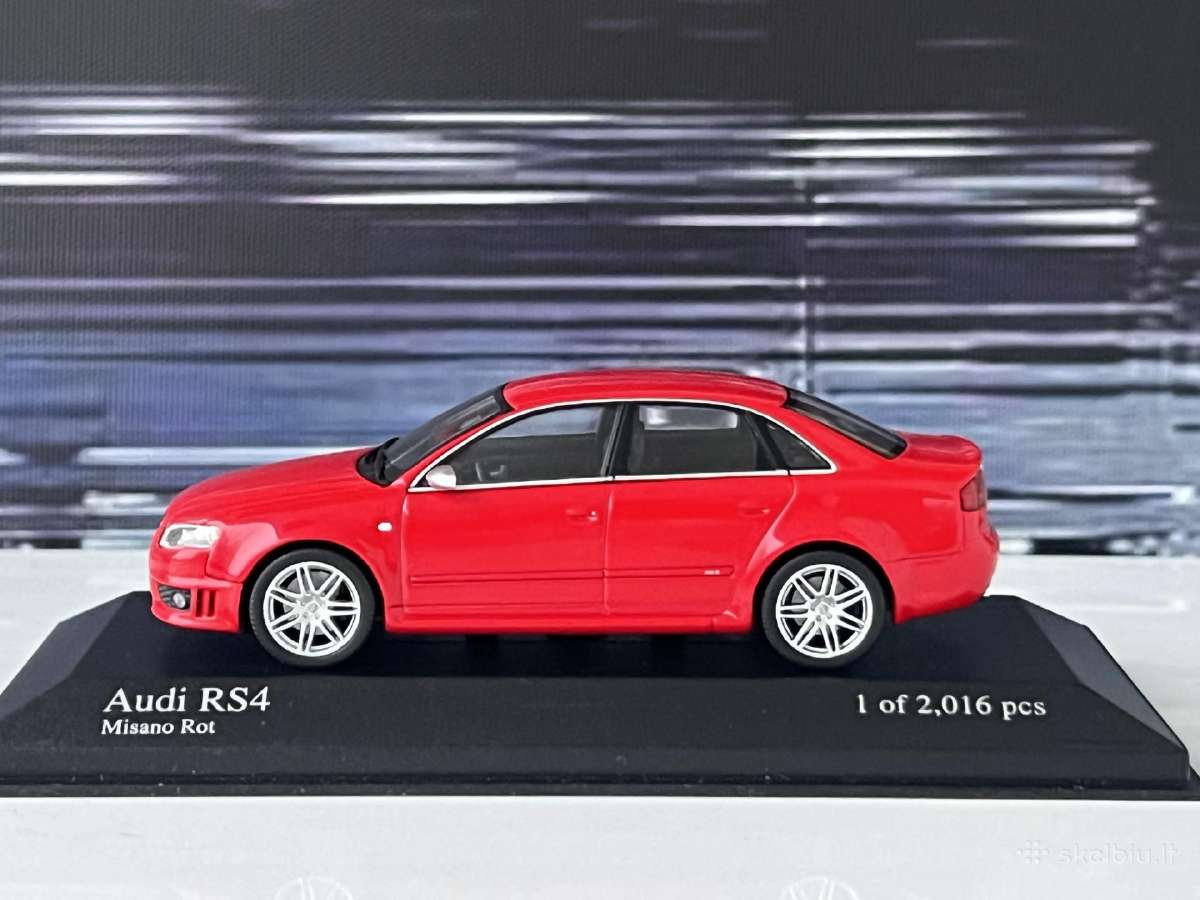 Audi Rs4 b7 1:43 - nuotraukos Nr. 2