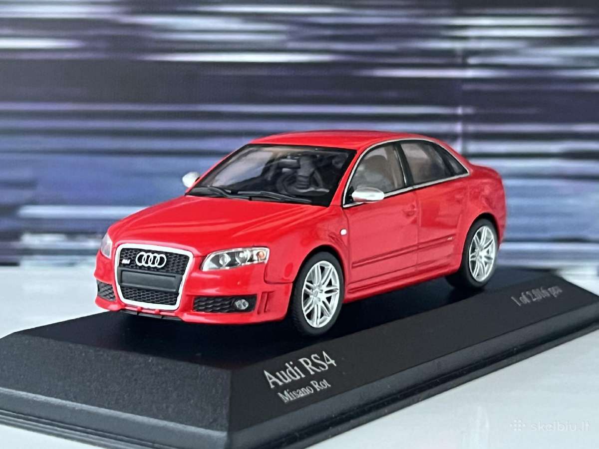 Audi Rs4 b7 1:43 - nuotraukos Nr. 4