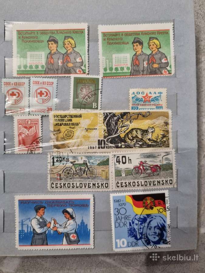 Parduodu pašto ženklus - nuotraukos Nr. 24