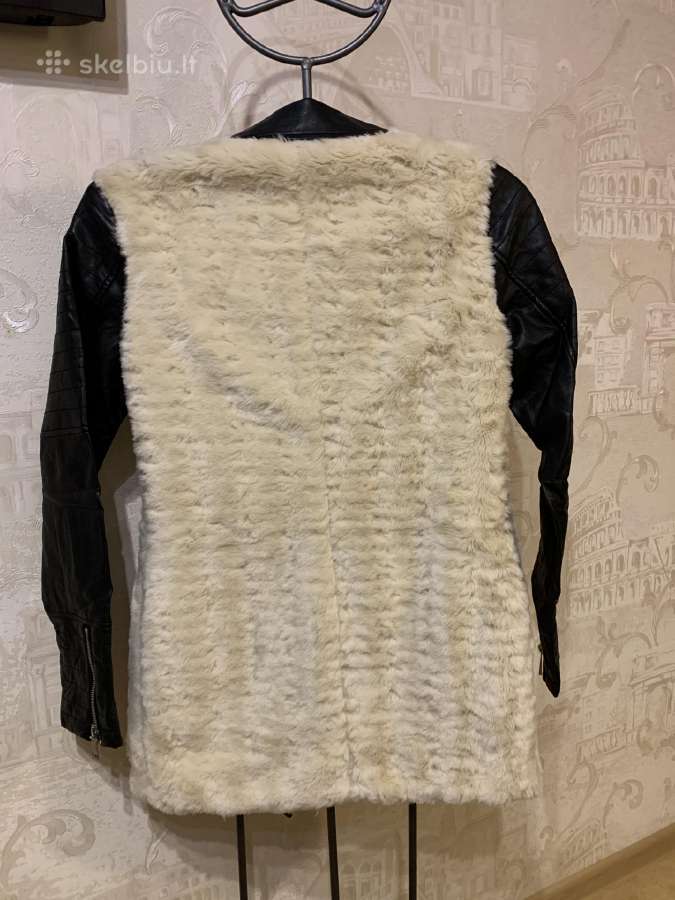Striukė su dirbtiniu kailiu - nuotraukos Nr. 3