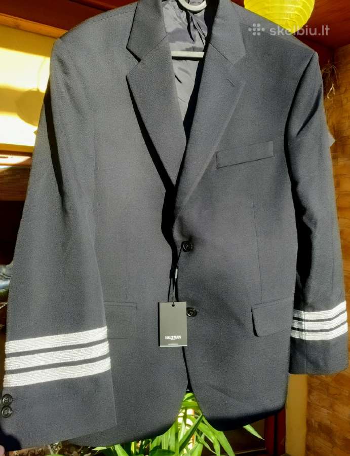 Piloto dizaino uniforminiai švarkai