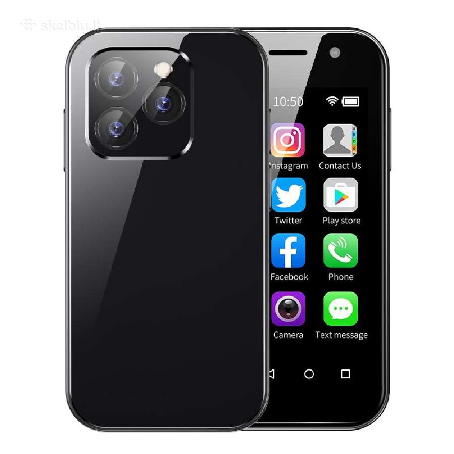 Mini mikro telefonas Soyes Xs14pro 4G 128gb - nuotraukos Nr. 3