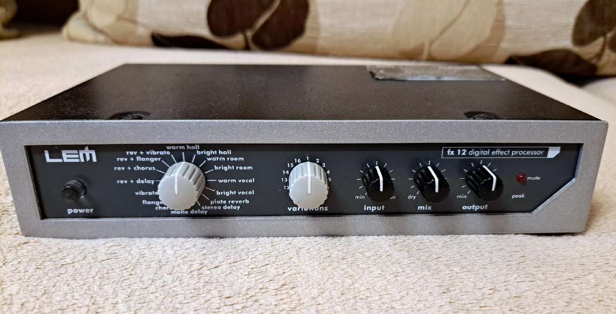 Lem Fx 12 Digital Effect Processor - nuotraukos Nr. 4