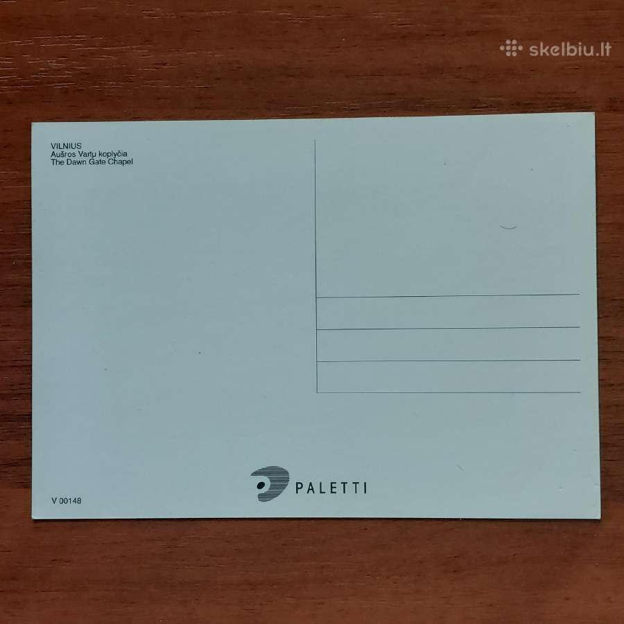 Atvirutės .Lietuvos vaizdai .Skelbimas Nr.6 - nuotraukos Nr. 4