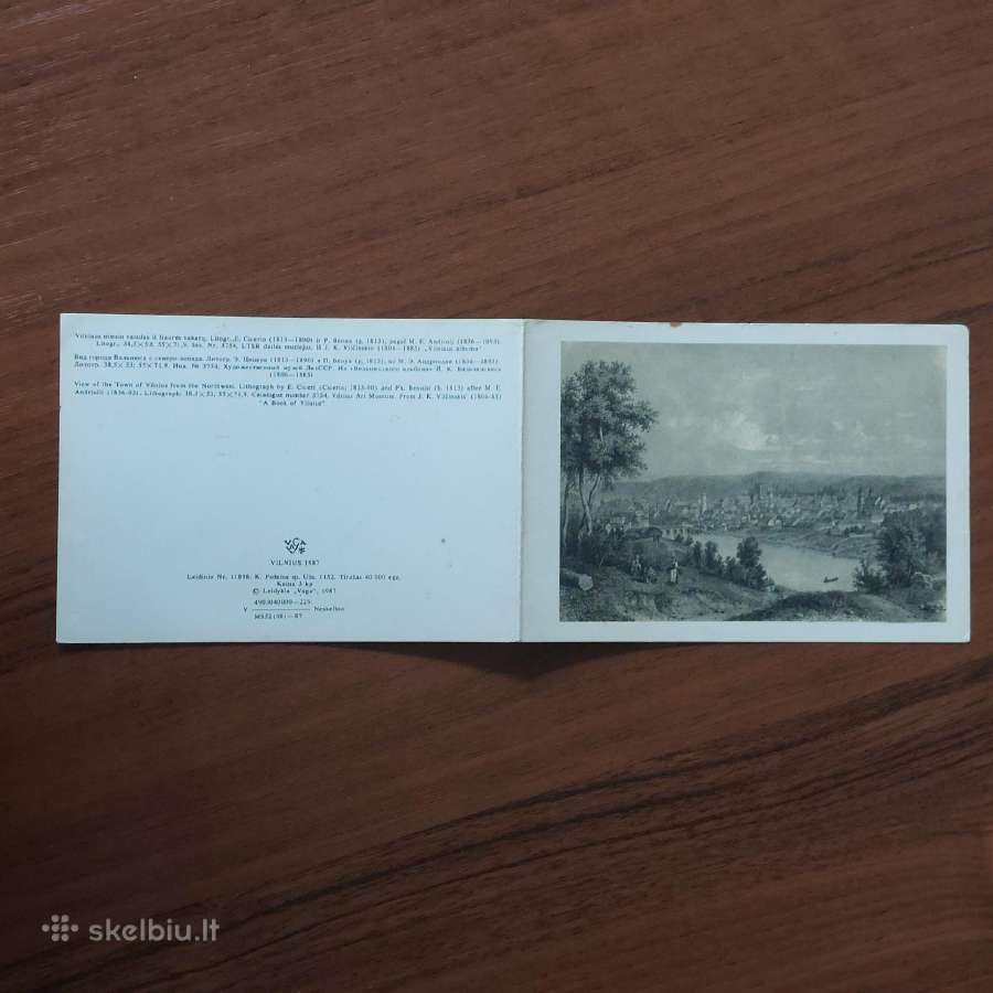 Atvirutės .Lietuvos vaizdai .Skelbimas Nr.6 - nuotraukos Nr. 30