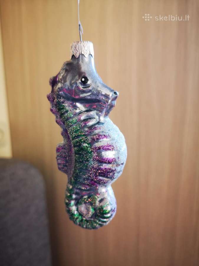 Kalėdiniai eglutės žaisliukai, stikliniai - nuotraukos Nr. 19