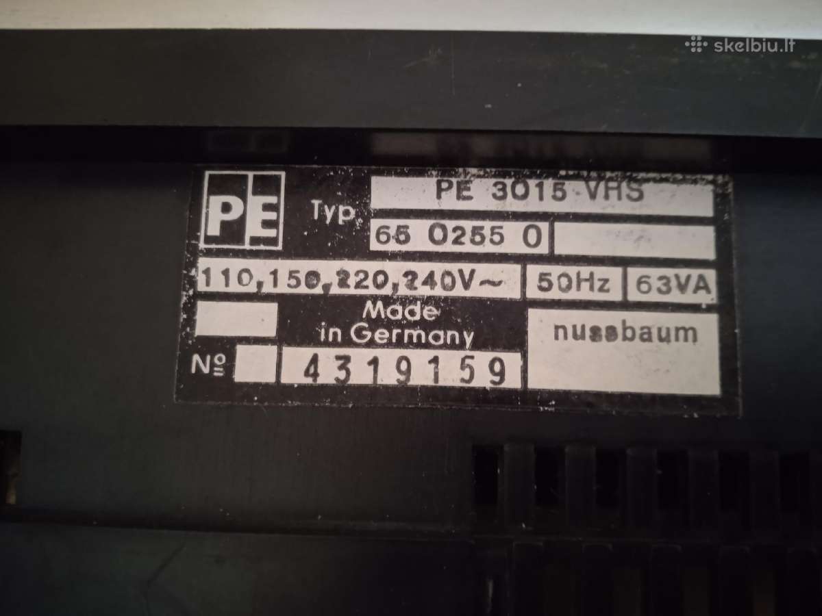 Pe 3015vhs - nuotraukos Nr. 10