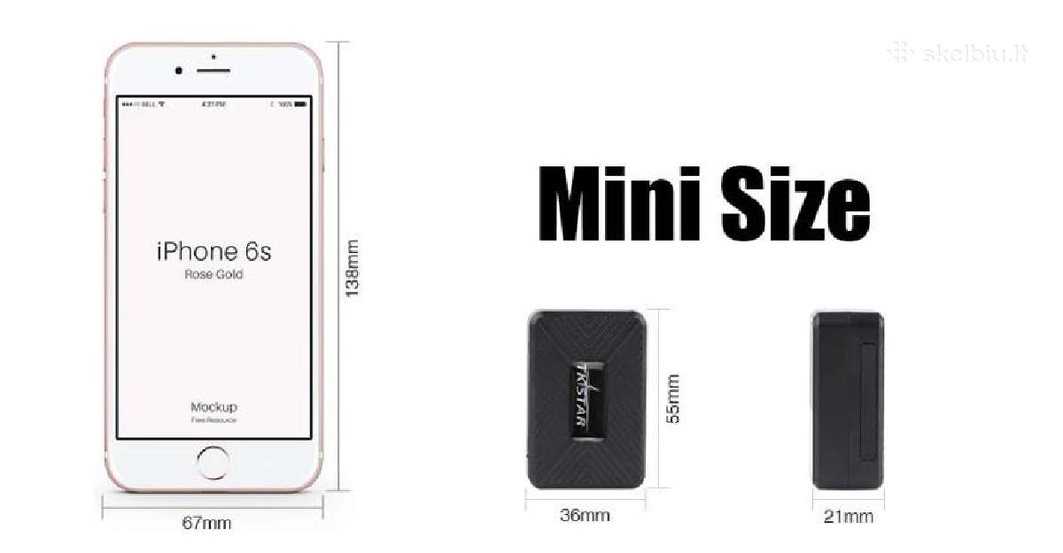 Mini GPS seklys iki 25 parų - nuotraukos Nr. 3