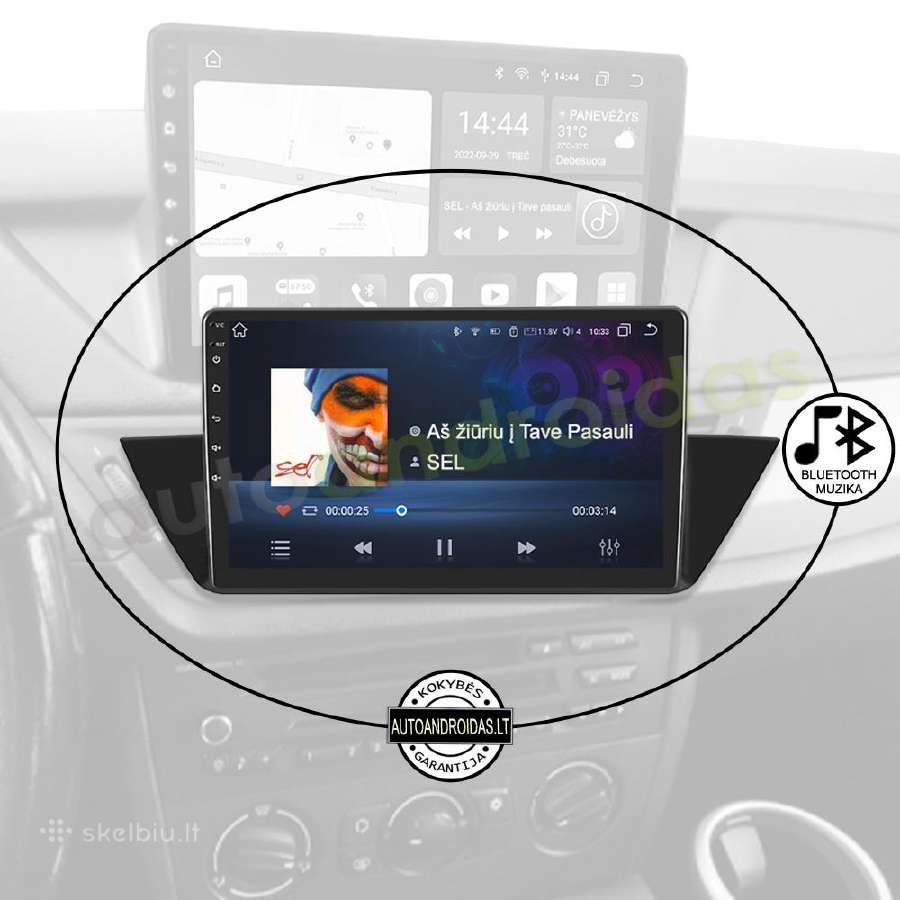 Bmw X1 E84 2009-12 Android multimedia GPS/WiFi/usb - nuotraukos Nr. 6