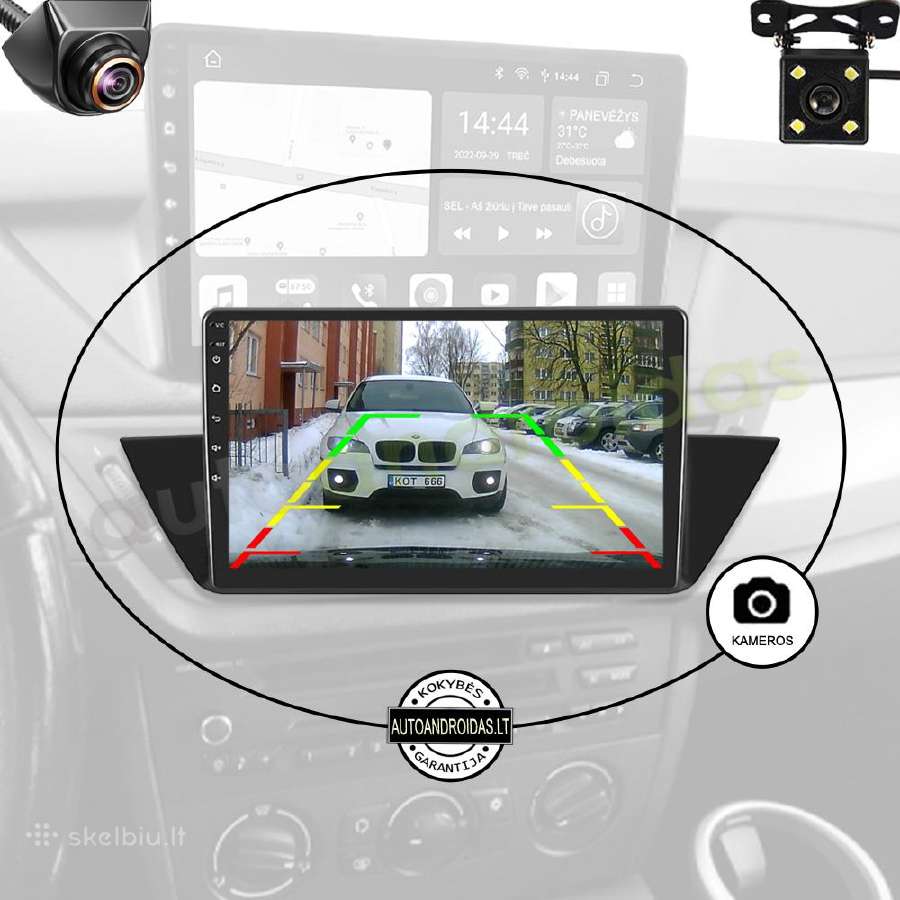 Bmw X1 E84 2009-12 Android multimedia GPS/WiFi/usb - nuotraukos Nr. 7