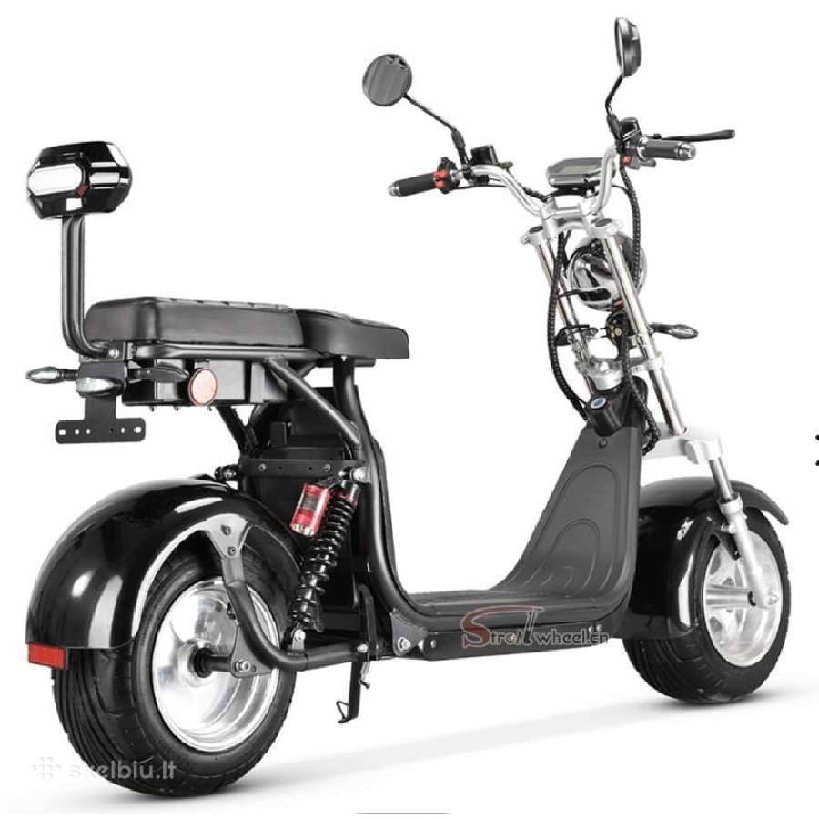 Elektrinis registruojamas motoroleris 1500w - nuotraukos Nr. 2