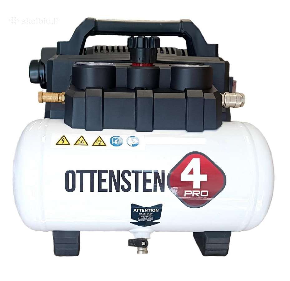 4proair6s - Kompresorius be alyvos (6 L) - nuotraukos Nr. 2