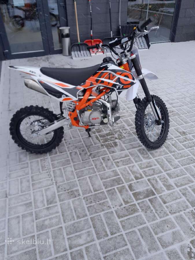 Vaikiškas Motociklas Kayo Tt125 - nuotraukos Nr. 2