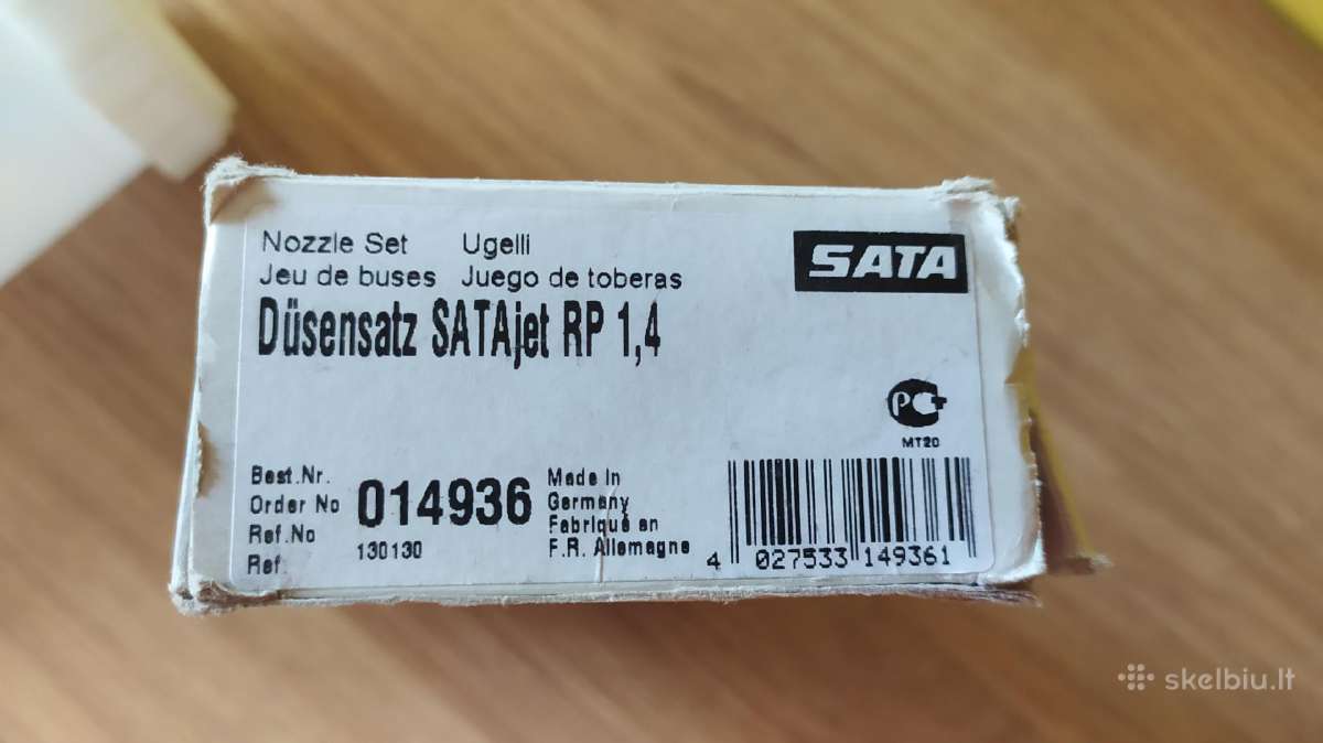 Satajet Rp digital pulverizatorius - nuotraukos Nr. 9