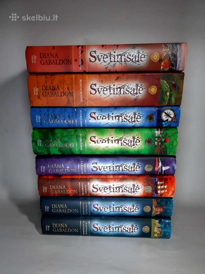 Diana Gabaldon "Svetimšalė" serija - nuotraukos Nr. 3