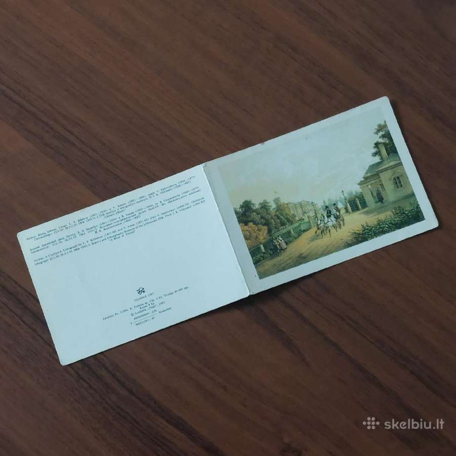 Atvirutės .Lietuvos vaizdai .Skelbimas Nr.7 - nuotraukos Nr. 30