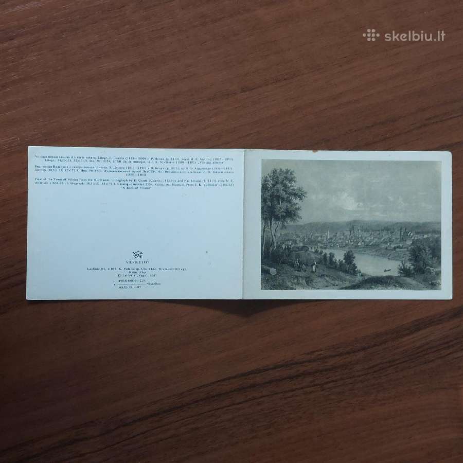 Atvirutės .Lietuvos vaizdai .Skelbimas Nr.7 - nuotraukos Nr. 34