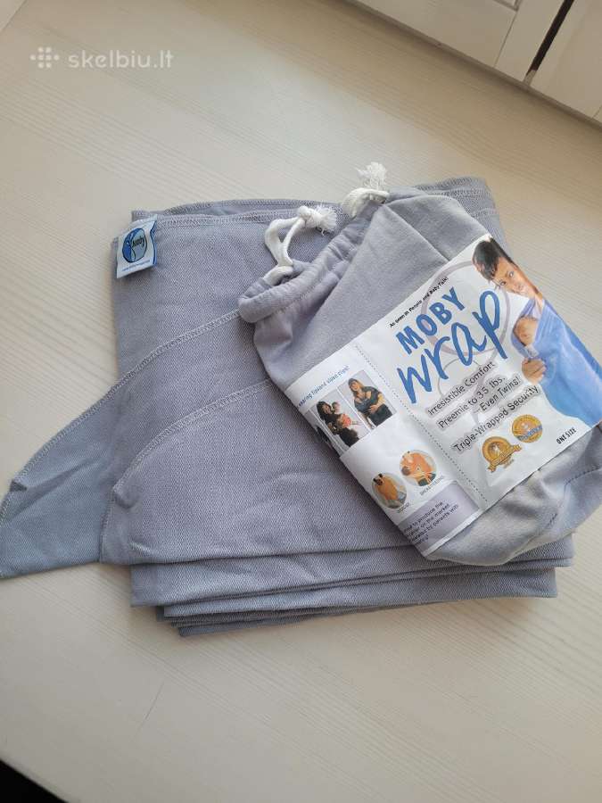 Moby wrap vaikjuostė - nuotraukos Nr. 5