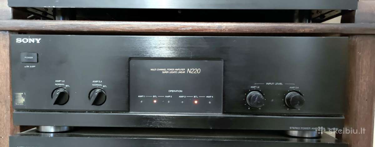 Sony Ta-n220 (es) galios stiprintuvas
