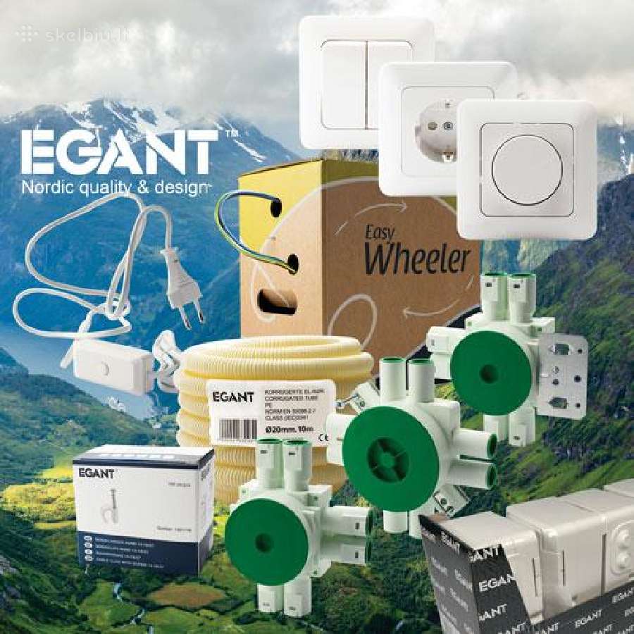 Egant - elektros instaliacijos produktai