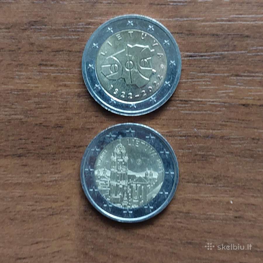 2 Euro monetos ,Lietuva ir kitos . - nuotraukos Nr. 4